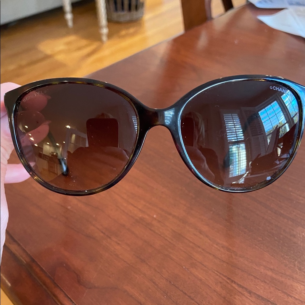 Chanel sunglasses with Swarovski crystals